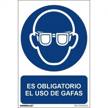 Señal Obligación Uso de Gafas