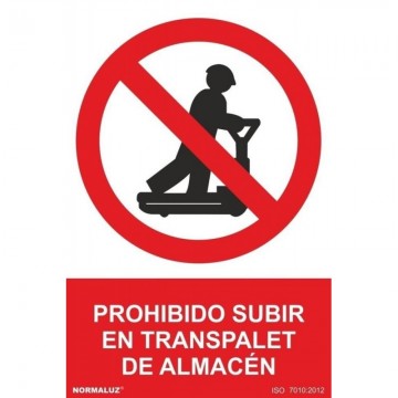 Señal Prohibido Subir en...