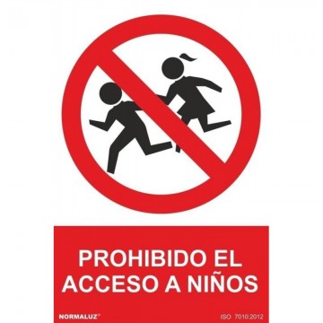 Señal Prohibido Acceso a Niños