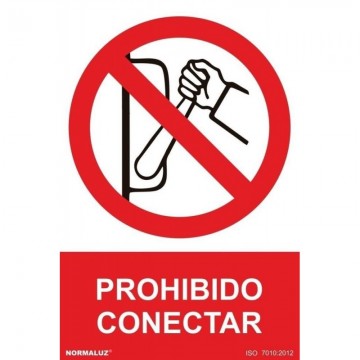 Señal Prohibido Conectar