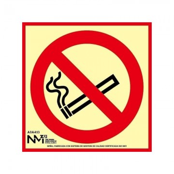 Señal Clase A Prohibido Fumar